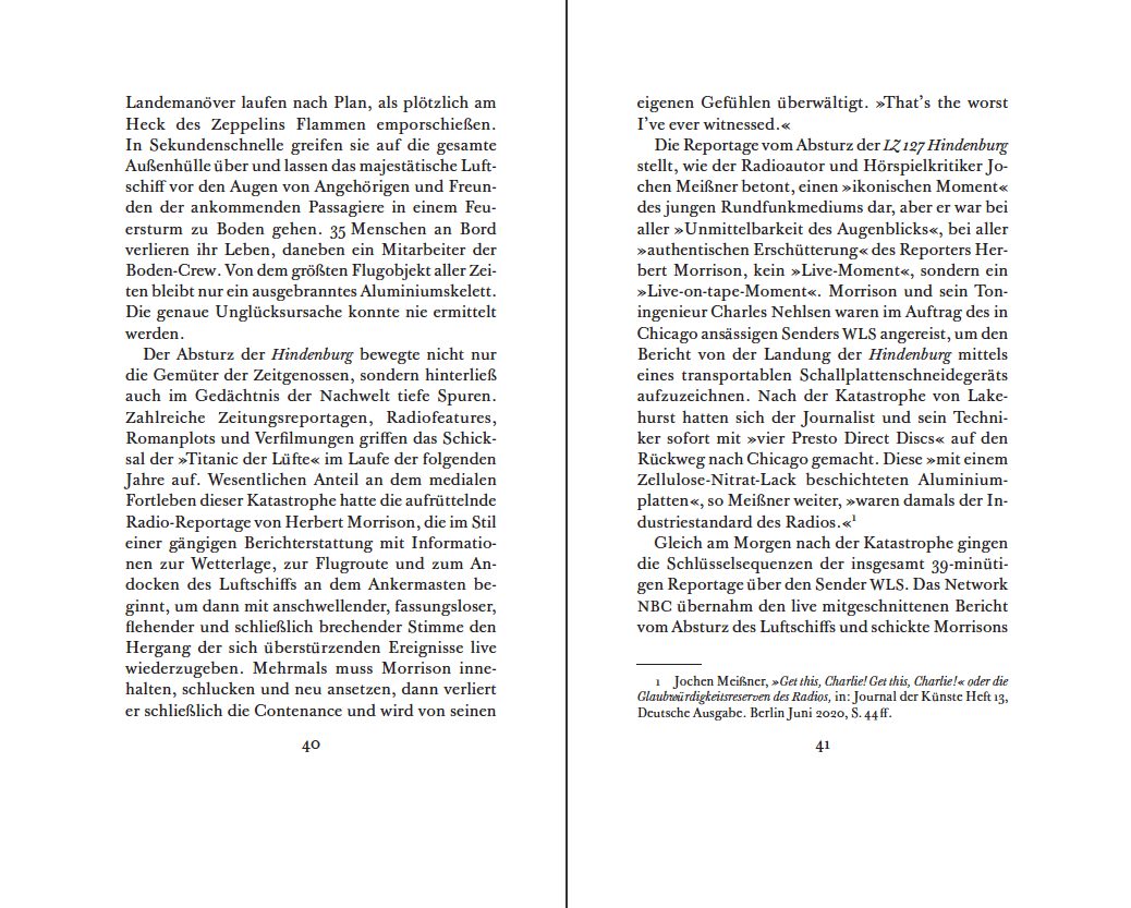 Blick ins Buch zu Radiozeiten