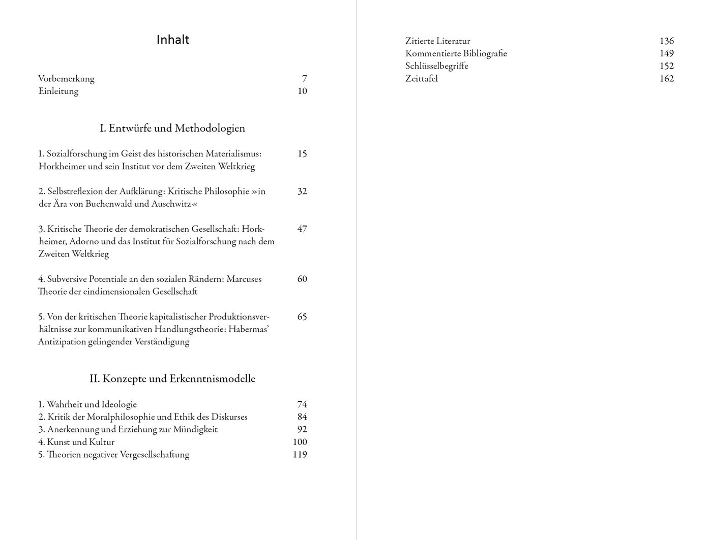 Blick ins Buch zu Kritische Theorie