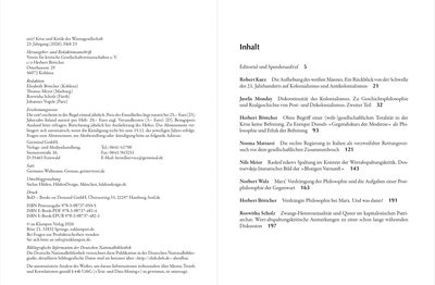 Blick ins Buch zu exit! Krise und Kritik der Warengesellschaft 23/2026