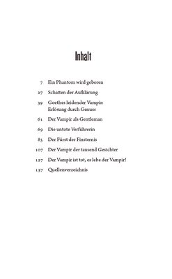 Blick ins Buch zu Die Geburt des Vampirs