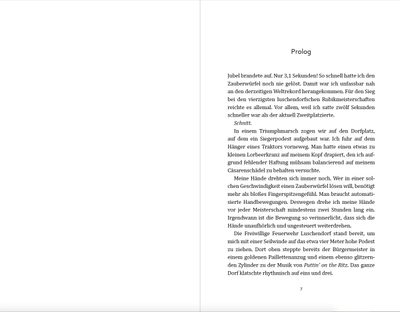 Blick ins Buch zu Erinnerungen, die noch nicht stattgefunden haben, sind umgehend nachzuholen