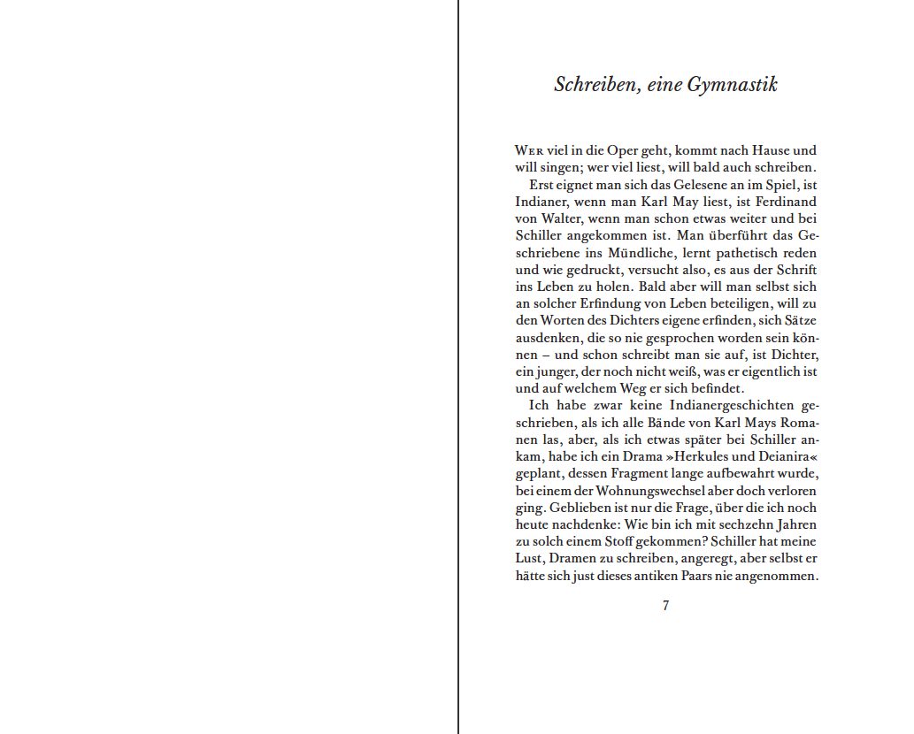 Blick ins Buch zu Zeit meines Lebens