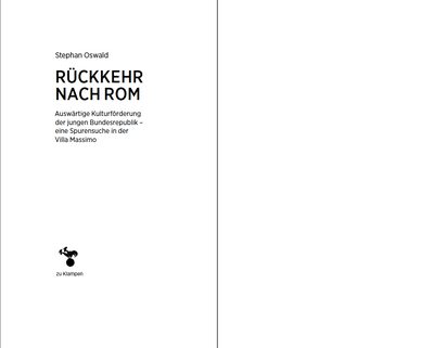 Blick ins Buch zu Rückkehr nach Rom