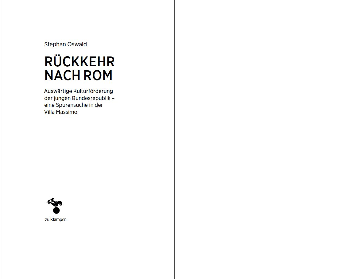 Blick ins Buch zu Rückkehr nach Rom