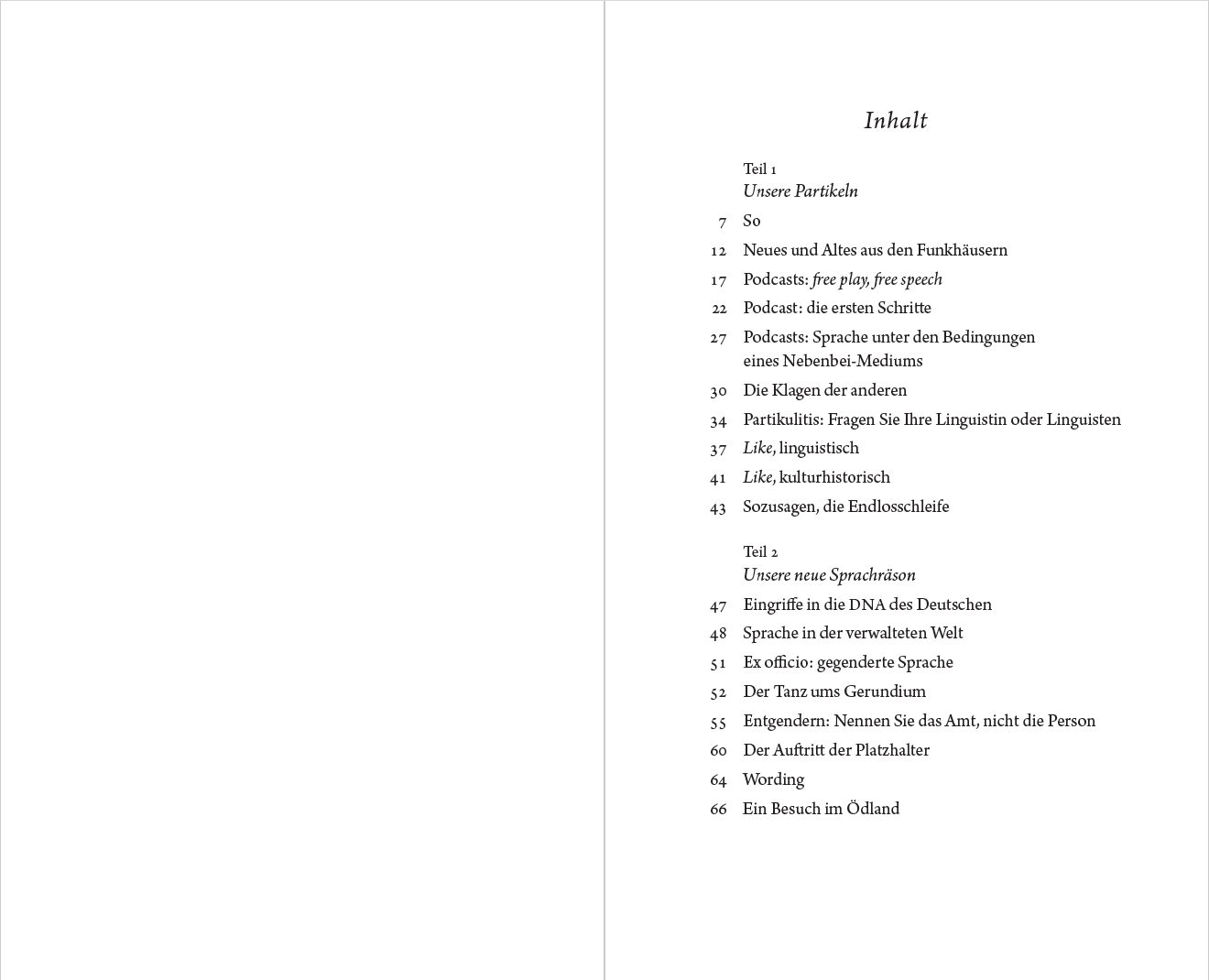 Blick ins Buch zu Irgendwie so total spannend