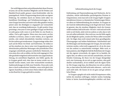 Blick ins Buch zu Gruppe und Graus