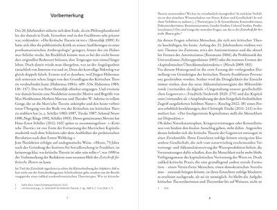 Blick ins Buch zu Kritische Theorie