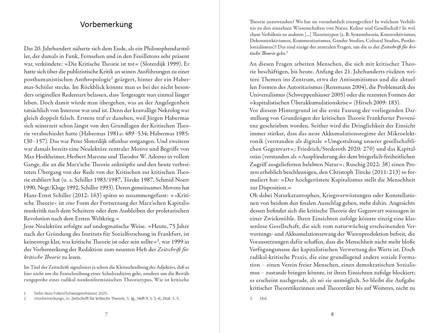 Blick ins Buch zu Kritische Theorie