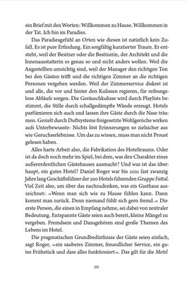 Blick ins Buch zu Leben im Hotel