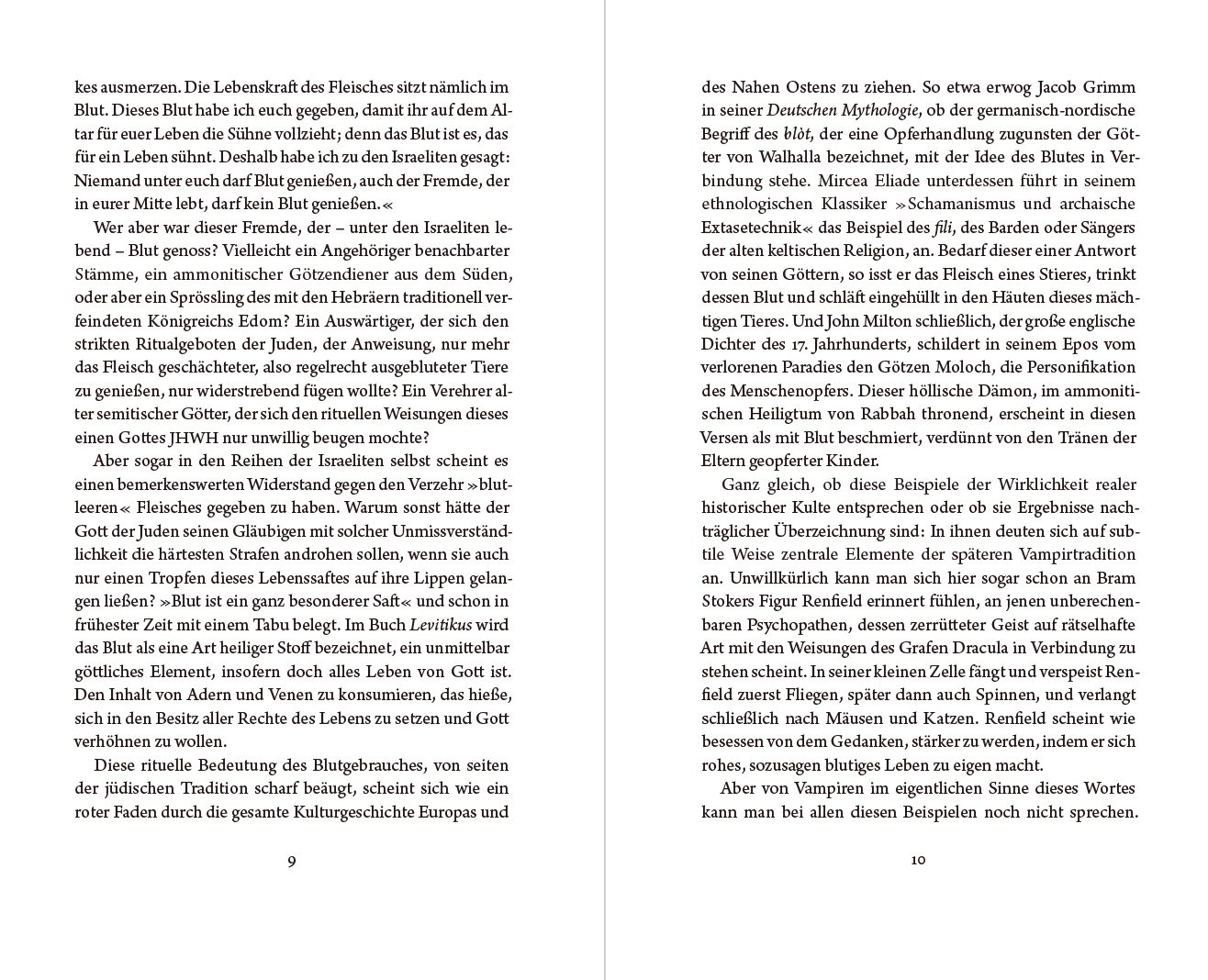 Blick ins Buch zu Die Geburt des Vampirs