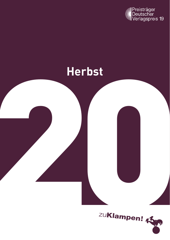 Vorschau Vorschau Herbst 2020