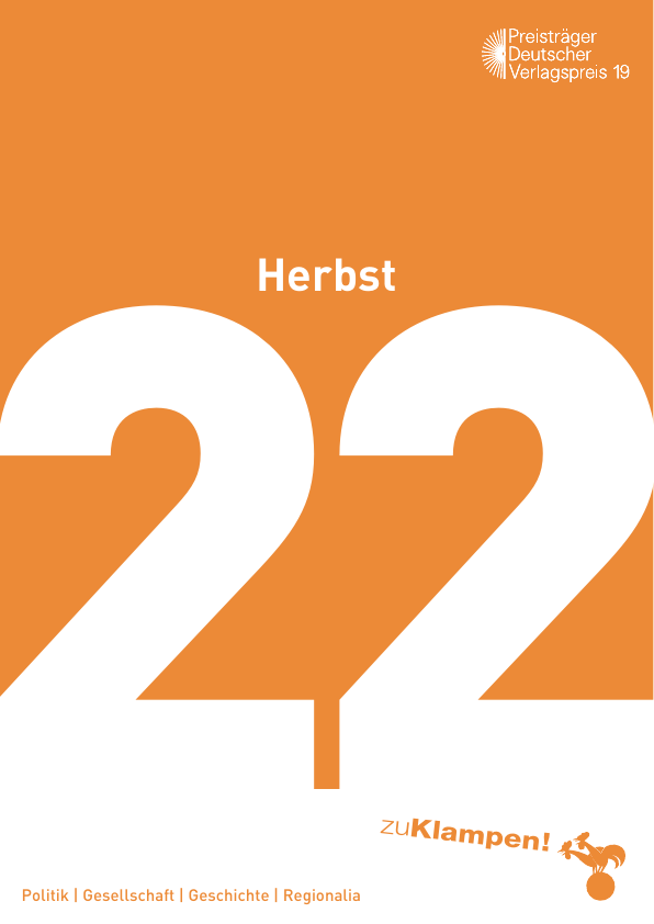 Titelseite: Vorschau Herbst 2022